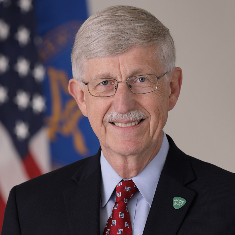 portrait of Dr. Francis Collins.