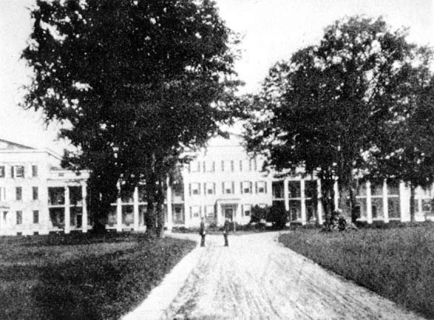 The Marine Hospital Marine Hospital on Staten Island, New York.
