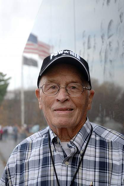Photo of an elderly veteran Photo of an elderly veteran
