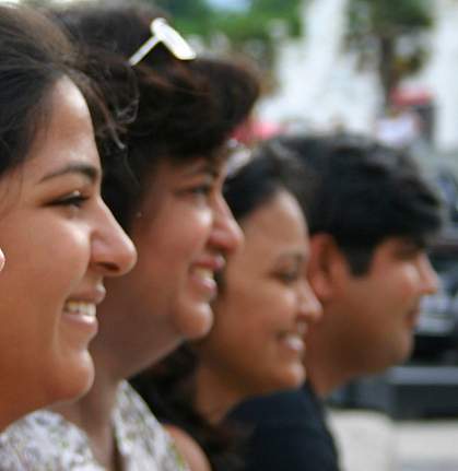a group of people from India a group of people from India