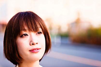 Photo of an optimistic young Japanese woman Photo of an optimistic young Japanese woman