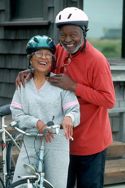 Healthy older cyclists Healthy older cyclists.