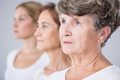 Woman at three different stages of life. Woman at three different stages of life.