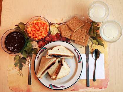 Meal of unprocessed food. Meal of unprocessed food.