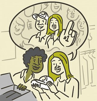 Sports fans planning to go to a game Sports fans planning to go to a game