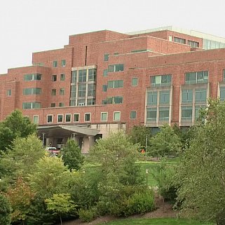 NIH Clinical Center File footage of the the Clinical Center (Building 10), NIH Campus, Bethesda, MD